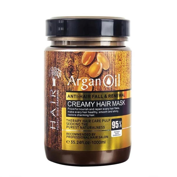 ماسک مو آرگان اویل کرمی – ضد ریزش و بازسازی